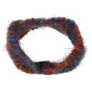 Women's Yoga Sportswear Knitted Ear Warmer Bow Crochet Winter Headwear Headwrap Hair Band Accessory Headband Blue