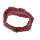 Women's Yoga Sportswear Knitted Ear Warmer Bow Crochet Winter Headwear Headwrap Hair Band Accessory Headband Red