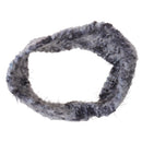 Women's Yoga Sportswear Knitted Ear Warmer Bow Crochet Winter Headwear Headwrap Hair Band Headband Dark Grey