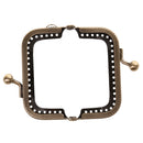 Sew in Coin Bag Evening Purse Metal Frame Handbag Clasp Fastening