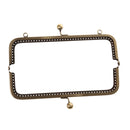 Sew in Coin Bag Evening Purse Metal Frame Handbag Clasp Fastening