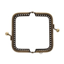 Sew in Coin Bag Evening Purse Metal Frame Handbag Clasp Fastening