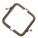 Sew in Coin Bag Evening Purse Metal Frame Handbag Clasp Fastening
