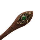 Vintage Style Chinese Women Girls Hair Stick Headwear Hair Ornament Party Wedding Supplies Coffee