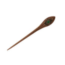 Vintage Style Chinese Women Girls Hair Stick Headwear Hair Ornament Party Wedding Supplies Coffee