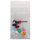 Silicone Teething Beads Breastfeeding Nursing Necklace Sensory Tool Oval 20*14mm- Multicolor