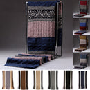 Scarves Men Autumn/Winter Men/Women Warm Scarves Cashmere Wool Scarf Grey