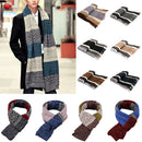 Scarves Men Autumn/Winter Men/Women Warm Scarves Cashmere Wool Scarf Grey