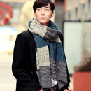 Scarves Men Autumn/Winter Men/Women Warm Scarves Cashmere Wool Scarf Grey