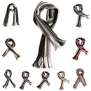 Wool Spinning Men Stripe Scarf Winter Fashion Matching Scarf Red