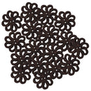 Pack of 80 Vintage Coffee Wooden 2 Holes Buttons for Sewing and Crafts 20mm