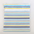 Fashion Mummy Cloth Diaper Bag Wet Dry Zipper Striped Tote Nappy Bag