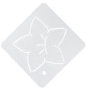 Semi-Transparent Acrylic Quilt Template Patchwork Embroidery Stencils 003