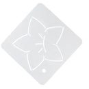 Semi-Transparent Acrylic Quilt Template Patchwork Embroidery Stencils 003