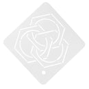 Semi-Transparent Acrylic Quilt Template Patchwork Embroidery Stencils 004