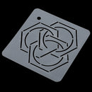 Semi-Transparent Acrylic Quilt Template Patchwork Embroidery Stencils 004