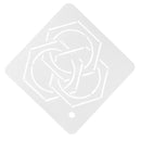 Semi-Transparent Acrylic Quilt Template Patchwork Embroidery Stencils 004
