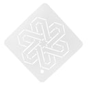 Semi-Transparent Acrylic Quilt Template Patchwork Embroidery Stencils 007