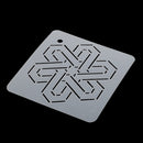 Semi-Transparent Acrylic Quilt Template Patchwork Embroidery Stencils 007