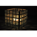 Handcrafted Handmade Glass Beads Candlestick Candle Holder DIY Crafts Square