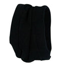 Trendy Polar Fleece Neck Warmer Comfy Snood Scarf Ski Motorbike Mask Black