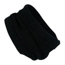 Trendy Polar Fleece Neck Warmer Comfy Snood Scarf Ski Motorbike Mask Black
