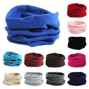 Trendy Polar Fleece Neck Warmer Comfy Snood Scarf Ski Motorbike Mask Darkgray