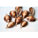 Gilding Gold Beach Conch Shell Beads Pendants for Jewelry Making Crafts