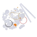 Mix Color Plastic DIY Cog Wheels Worm Gears DIY Robot Best Toy for Kids