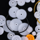 Mix Color Plastic DIY Cog Wheels Worm Gears DIY Robot Best Toy for Kids