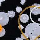 Mix Color Plastic DIY Cog Wheels Worm Gears DIY Robot Best Toy for Kids