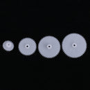 Mix Color Plastic DIY Cog Wheels Worm Gears DIY Robot Best Toy for Kids
