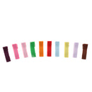 20x DIY Girls' Accessories Solid Ribbon Covered Alligator Hair Clips Hairpins