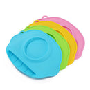 Foldable Adsorbed Design Food-Grade Silicone Baby Placemat Clean Convenient Food Mat Green