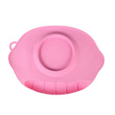 Foldable Adsorbed Design Food-Grade Silicone Baby Placemat Clean Convenient Food Mat Pink