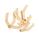 Pack of 10 Arrows Wood Shapes Charms for DIY Woodcrafts