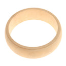 Unfinished Wood Bangles Bracelet for Carving Painting Jewelry Making 22mm