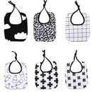 Cute Baby Boy Girl Toddler Infant Feeding Burp Cloth Drool Bibs Pinny Cotton 6