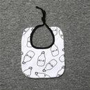 Cute Baby Boy Girl Toddler Infant Feeding Burp Cloth Drool Bibs Pinny Cotton 2