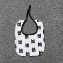 Cute Baby Boy Girl Toddler Infant Feeding Burp Cloth Drool Bibs Pinny Cotton 1