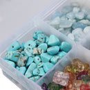 Bulk Stone Beads Tumbled Gemstones Loose Beads for DIY Jewelry Making
