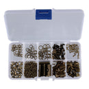 Jewelry Making Starter Kit Set Earring Bracelet Necklace Findings Bronze