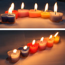 10 Pieces Heat-Resistant Clear Plastic Tea Light Container Cups Love Heart Candle Mold Handmade Wedding Decor Candles Craft Mold Tools