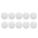 10x Circle Wax Containers Candle Tealight Cups Plastic
