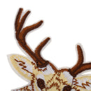 Cloth Fabric Sequined Deer Patch Applique For Embroidery Sewing Craft Supplies