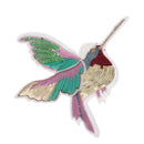 Cute Sequined Bird Patch Applique for Sewing Embroidery Right
