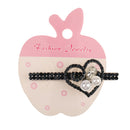 50pcs/pack Pink Apple Shape Hair Clip Card Paper Jewelry Display Cards