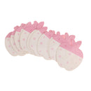 50pcs/pack Pink Apple Shape Hair Clip Card Paper Jewelry Display Cards