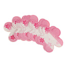 50pcs/pack Pink Plum Flower Shape Paper Hair Clip/Jewllery Display Cards