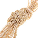 Gold Color Hair Band Hairpin Hair Ties Craft Accessories for Bow-Knot DIY
